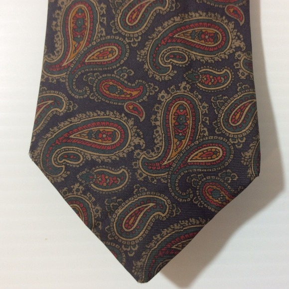 hathaway Other - Hathaway MENS TIE NECKTIE 3.5  in  USA All Silk Black Brown Burgundy Blue Gold
